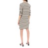 "striped cotton dress with eight