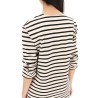 "striped cotton dress with eight