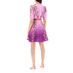 "silk mini dress tabith