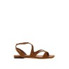 ayla flat suede leather sandals