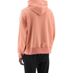 "track sweatshirt with contrasting bands