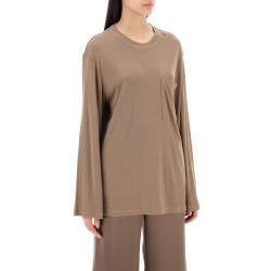 long-sleeved oversized t