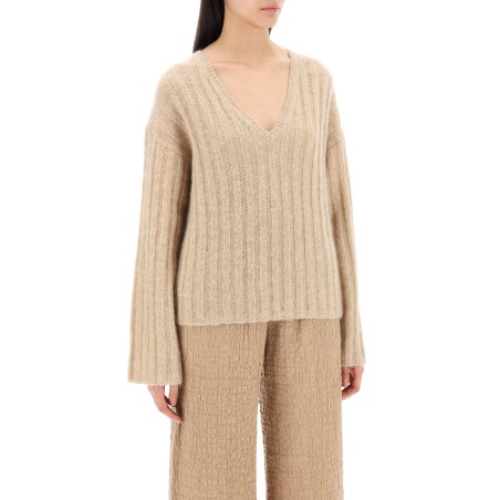 cimone sweater in flat-ribbed knit