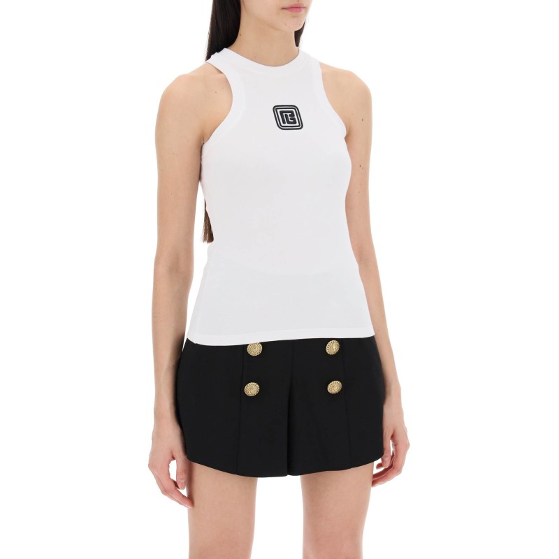 sleeveless top with pb