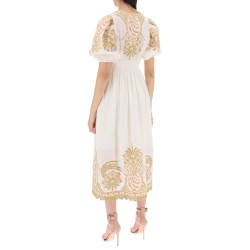 "waverly embroidered linen dress"