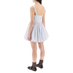 skater poplin mini dress