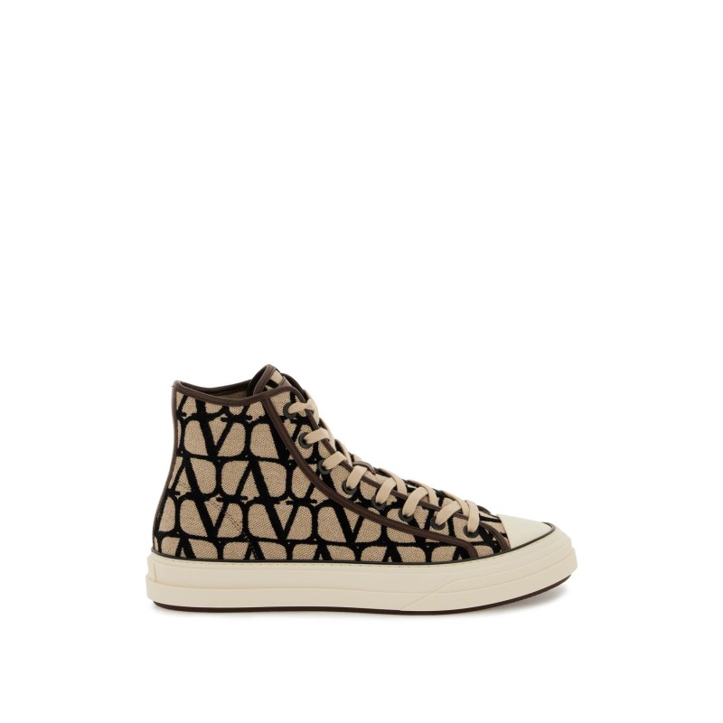 totaloop toile iconographe high-top sneakers