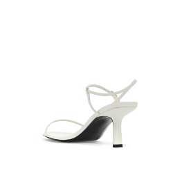 leather bare sandals