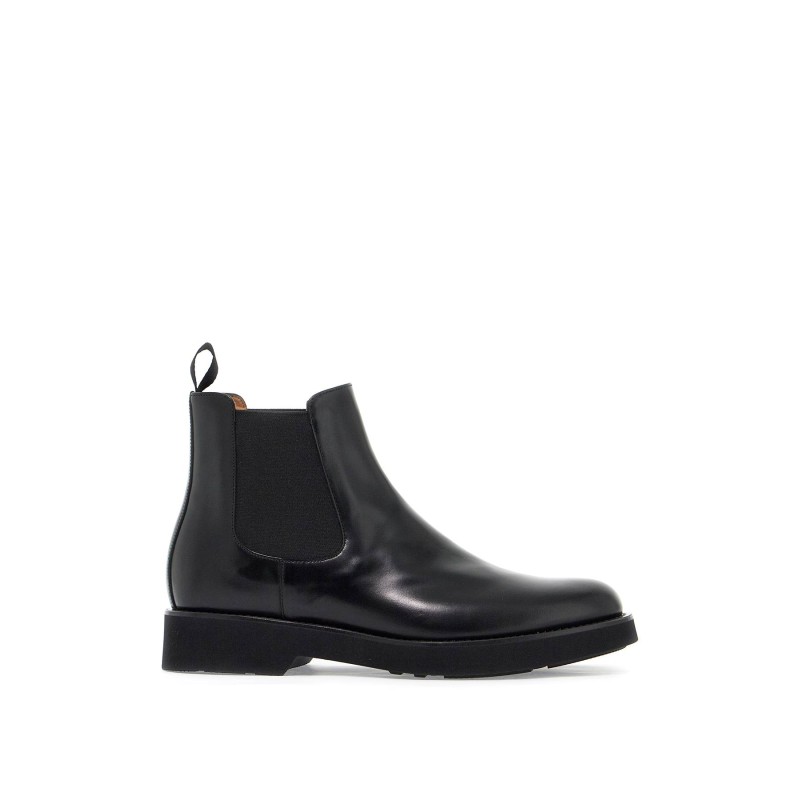 monmouth chelsea leather brushed ankle boots