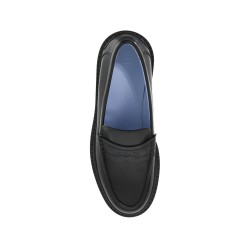 smooth leather adriano loafers in