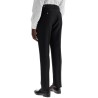 tailored wool and mohair trousers