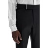 tailored wool and mohair trousers