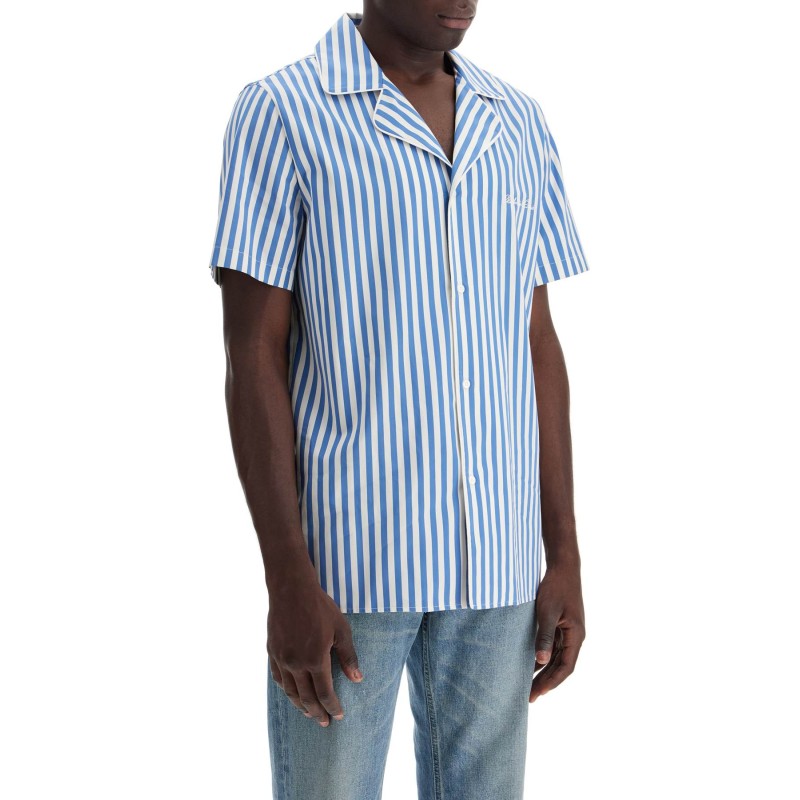 striped pajama shirt for