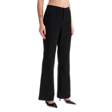 bootcut crepe pants in