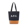 axel small denim tote bag