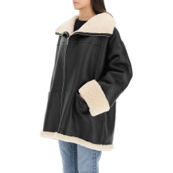 oversized shearling jacket