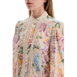 halliday lace-trimmed shirt