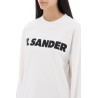 long-sleeved logo t-shirt