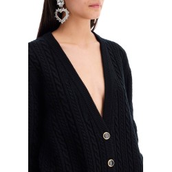 oversized wool cardigan