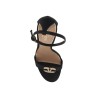 vlogo signature satin sandals