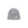 beanie hat with logo patch