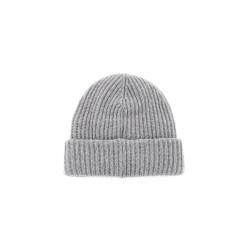 beanie hat with logo patch