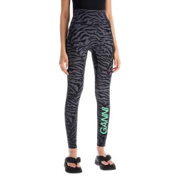 animal print sports leggings