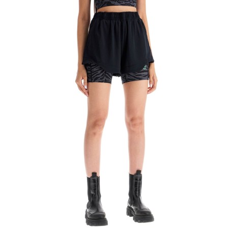 sporty mesh shorts for active