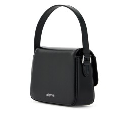 smooth leather micro handbag in 10 words