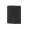 "bifold hammered leather card holder"