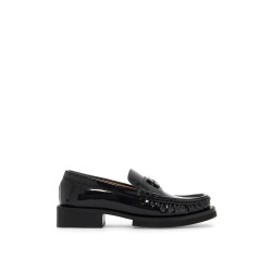 butterfly logo loafers