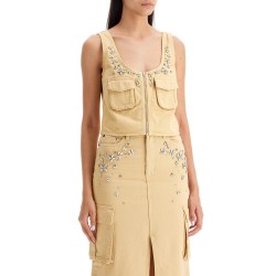 pants

crop top cargo trousers