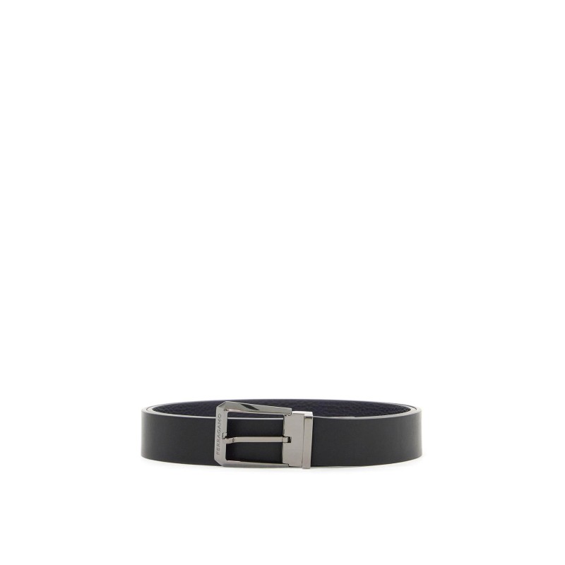 reversible belt with square buckle