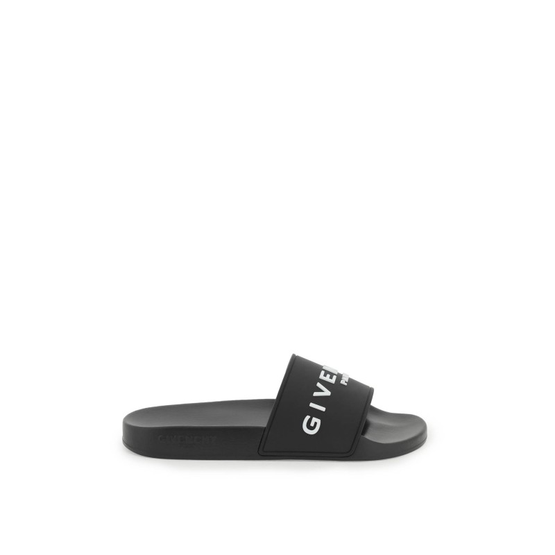 logo rubber slides