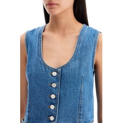 "denim voyou vest