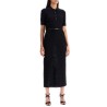 "voyou midi dress in