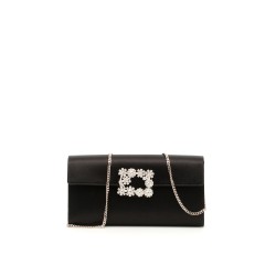 flower buckle envelope clutch