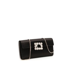 flower buckle envelope clutch