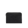 "embossed leather media pouch