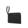 "embossed leather media pouch