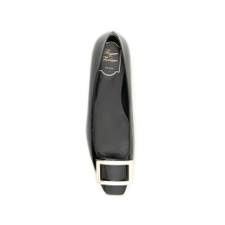 patent leather 'trompette' ballerina flats