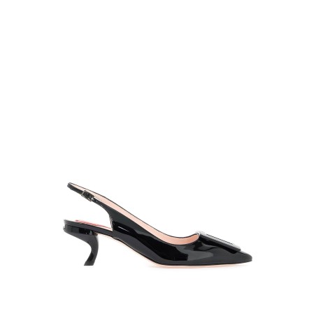 'virgule' slingback pumps