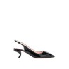 'virgule' slingback pumps