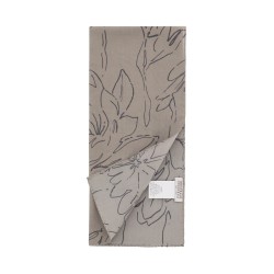 magnolia print silk scar