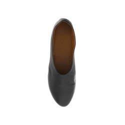 leather coltellaccio ballet flats