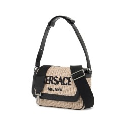 versace milano raffia bag