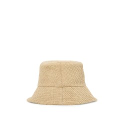 raffia bucket hat for