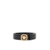 "leather medusa belt with