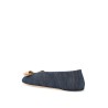 denim ballet flats for