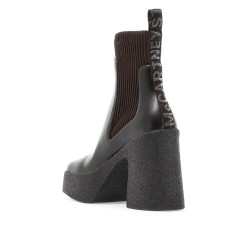 skyla sock ankle boots with heel